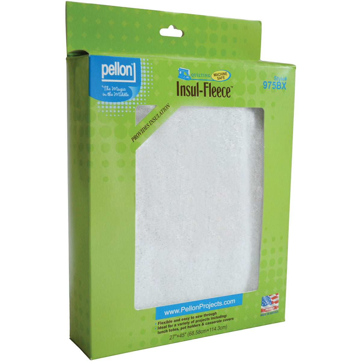 Polyester Insul-Fleece White 27"X45"