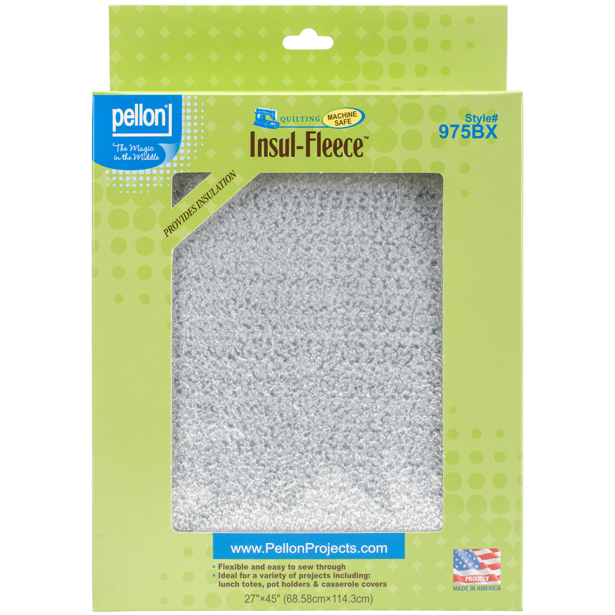 Polyester Insul-Fleece White 27"X45"
