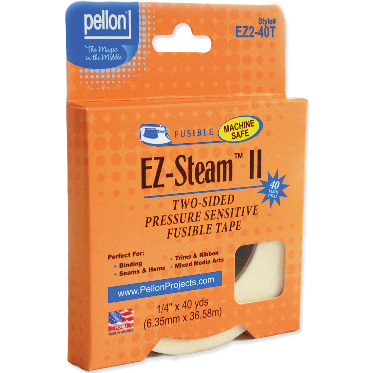 EZ-Steam II Tape .25"X40yd