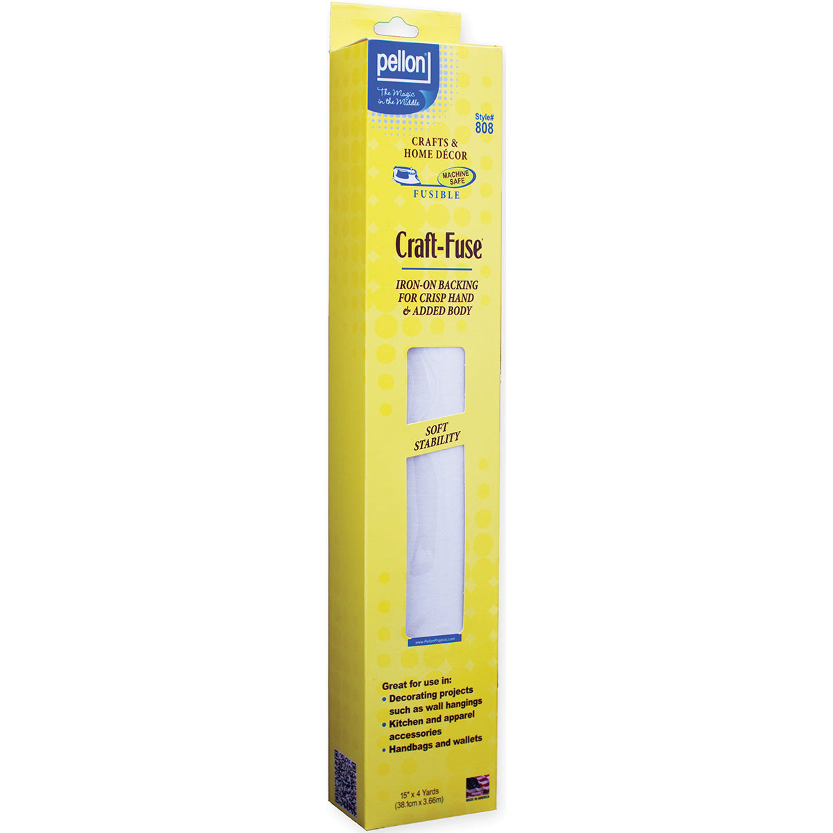 Craft-Fuse Iron-On Stabilizer 15"X4yd