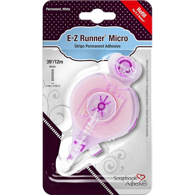 Scrapbook Adhesives E-Z Runner Micro Adhesive Refill Permanent, .08"X39'