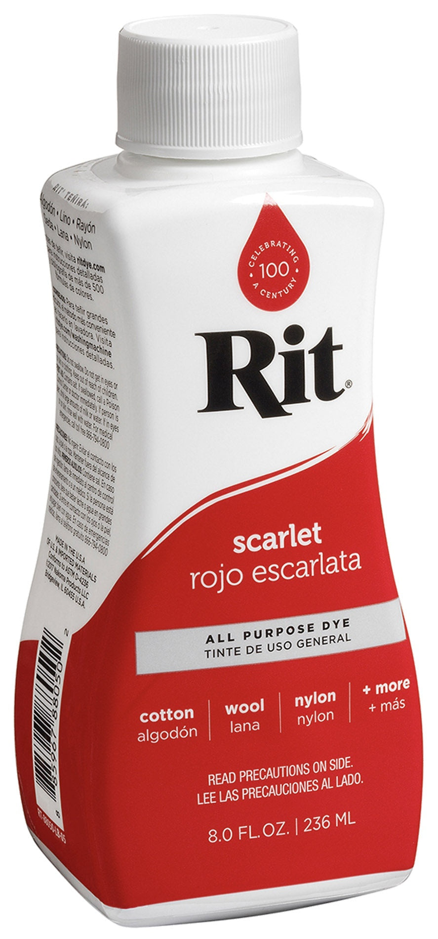 Rit Dye Liquid 8oz Scarlet