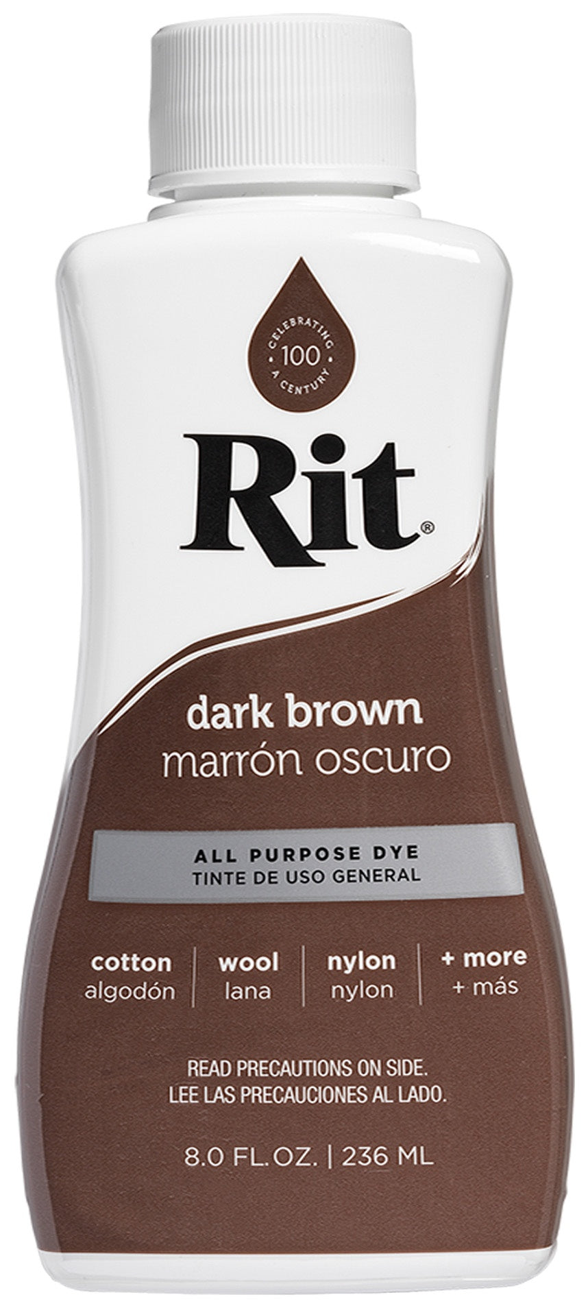 Rit Dye Liquid 8oz Dark Brown
