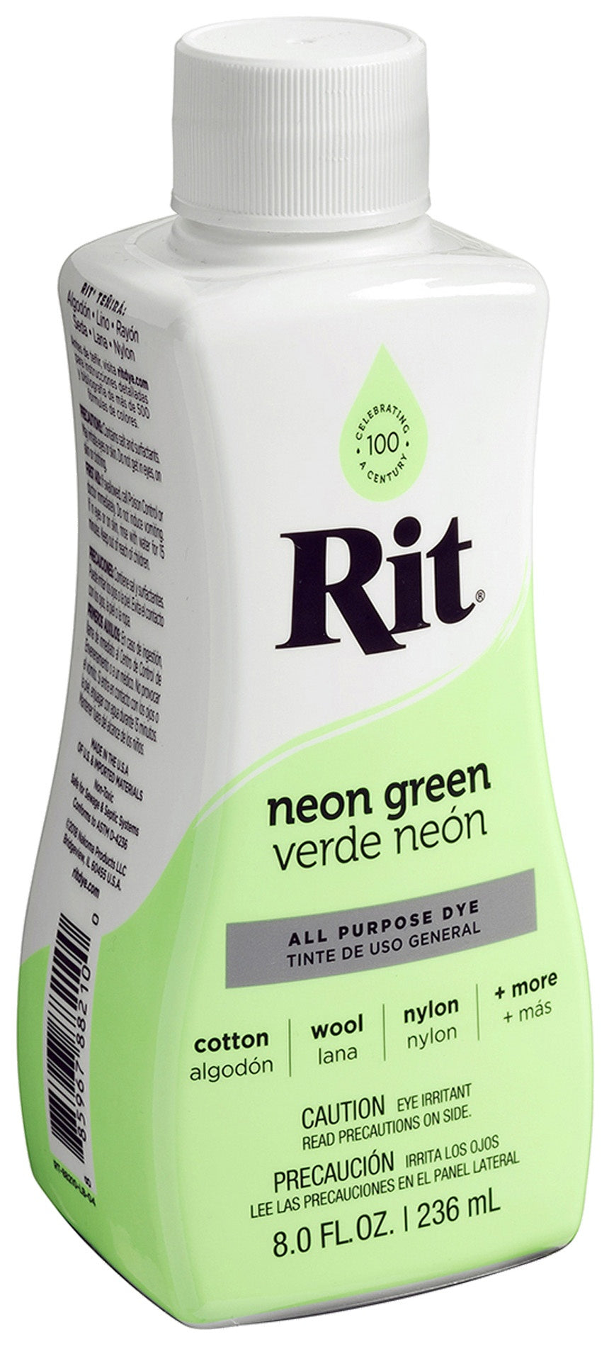 Rit Dye Liquid 8oz Neon Green