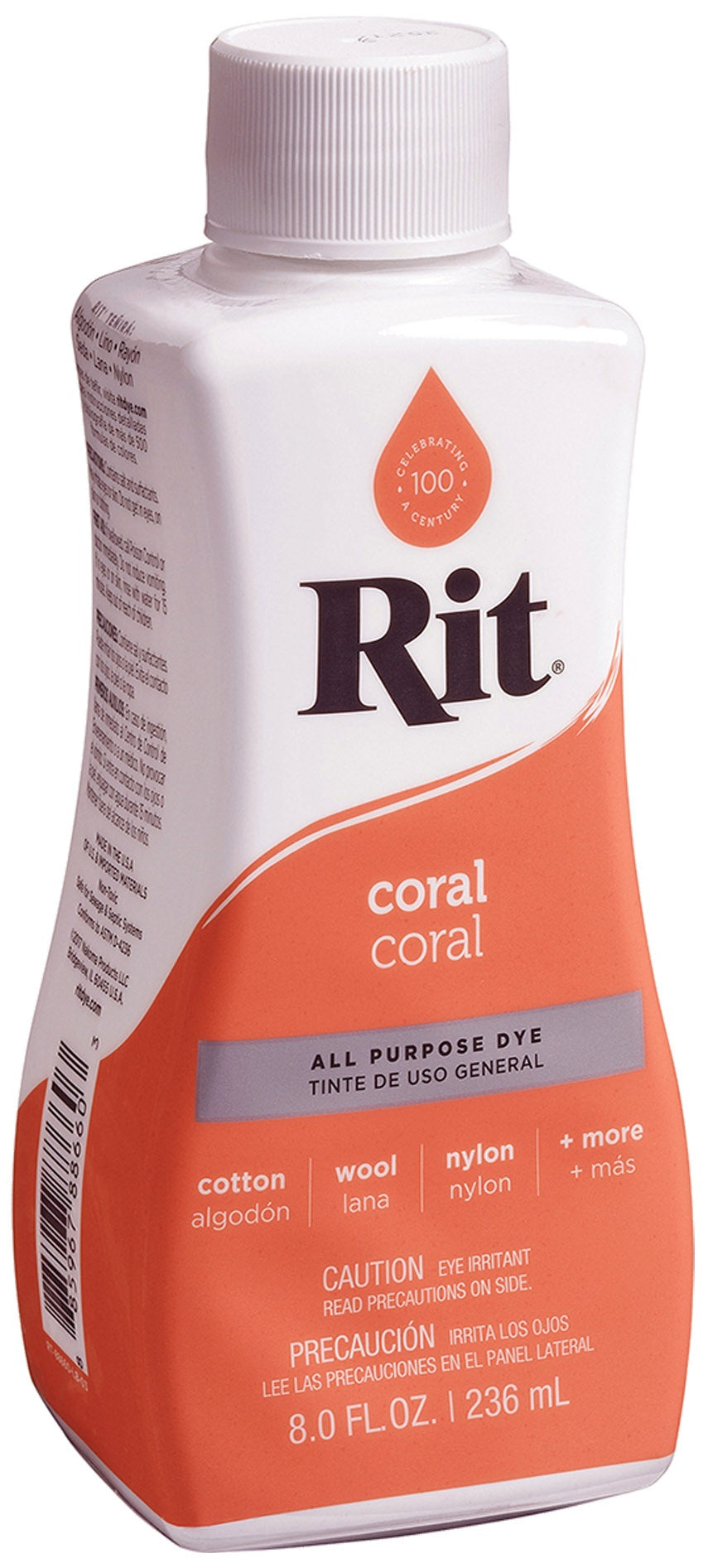 Rit Dye Liquid 8oz Coral
