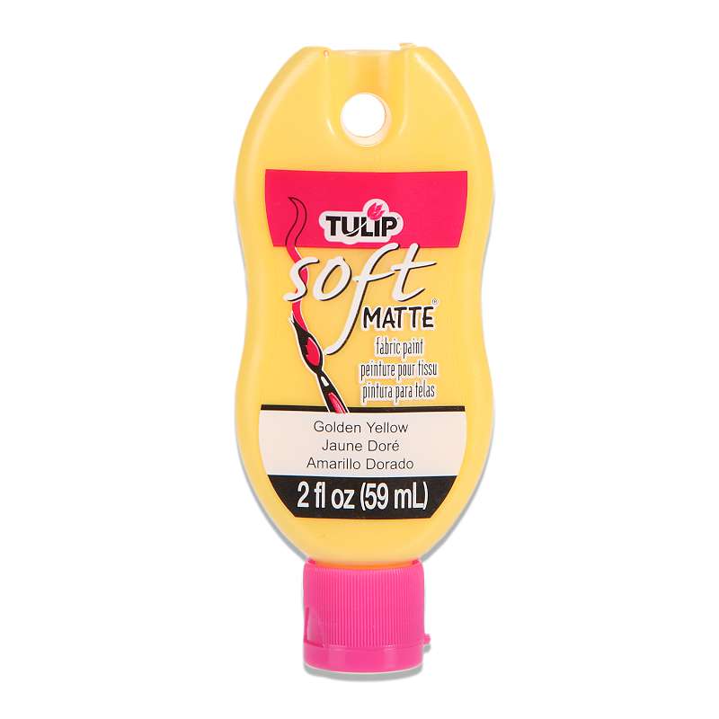 Tulip Soft Matte Fabric Paint 2oz Golden Yellow