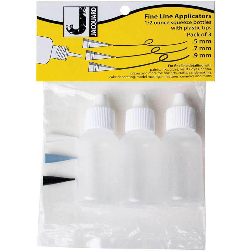 Fine Line Applicators W/Plastic Tips 