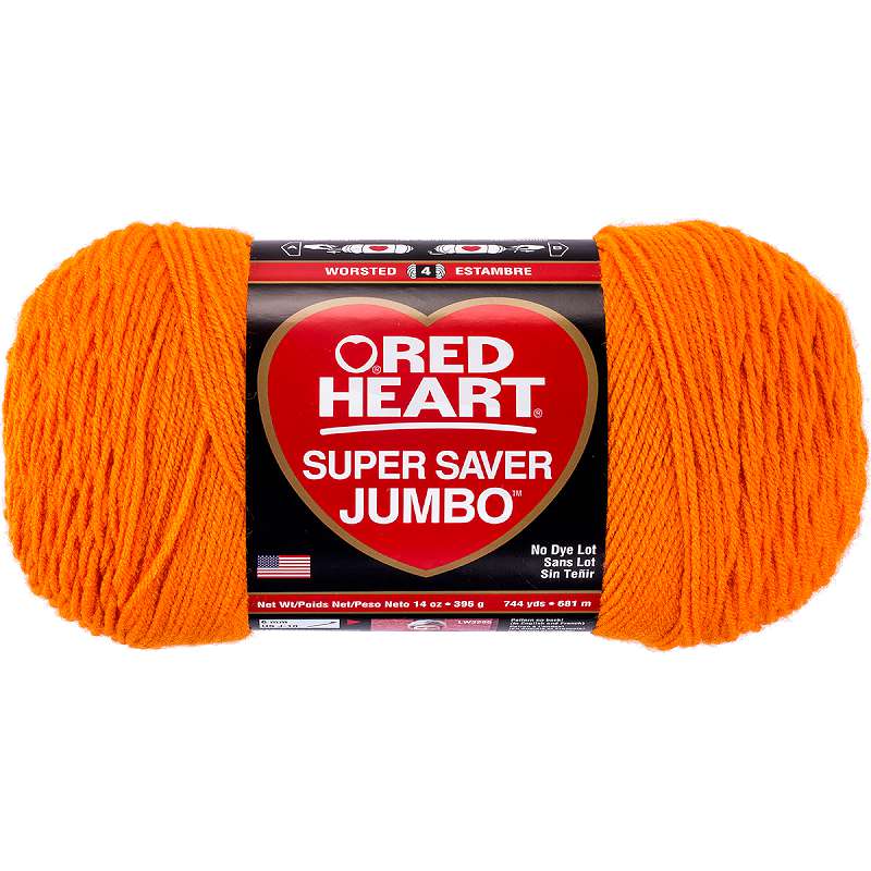 Red Heart Super Saver Yarn Pumpkin