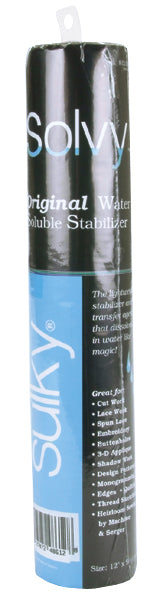 Solvy Water-Soluble Stabilizer Roll 12"X9yd