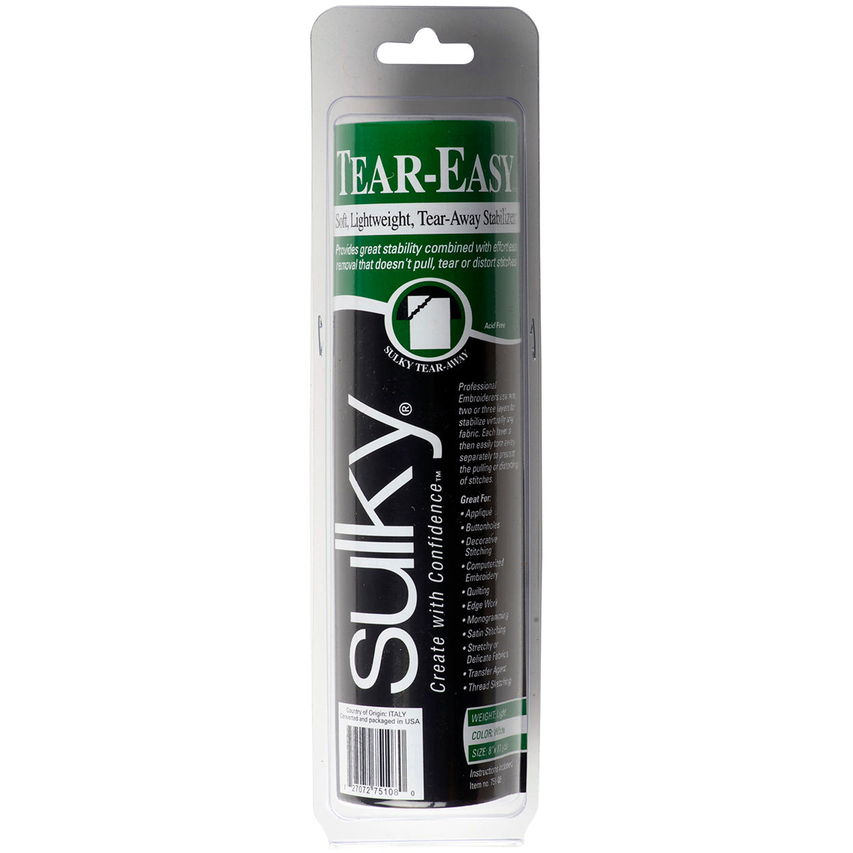 Tear-Easy Stabilizer 8"X11yd