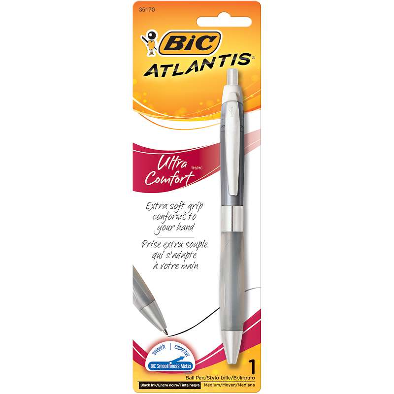 Atlantis Ultra Comfort Ballpoint Pen 1/Pkg Assorted Barrels