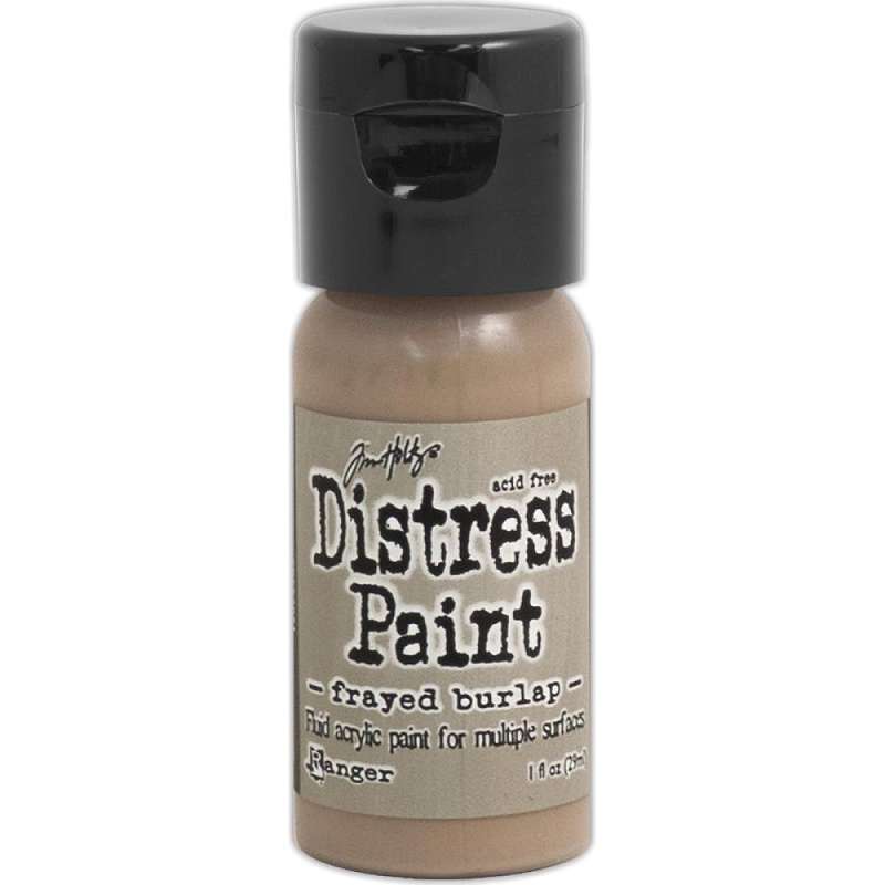 Distress Paint Flip Top 1oz Frayed Burlap