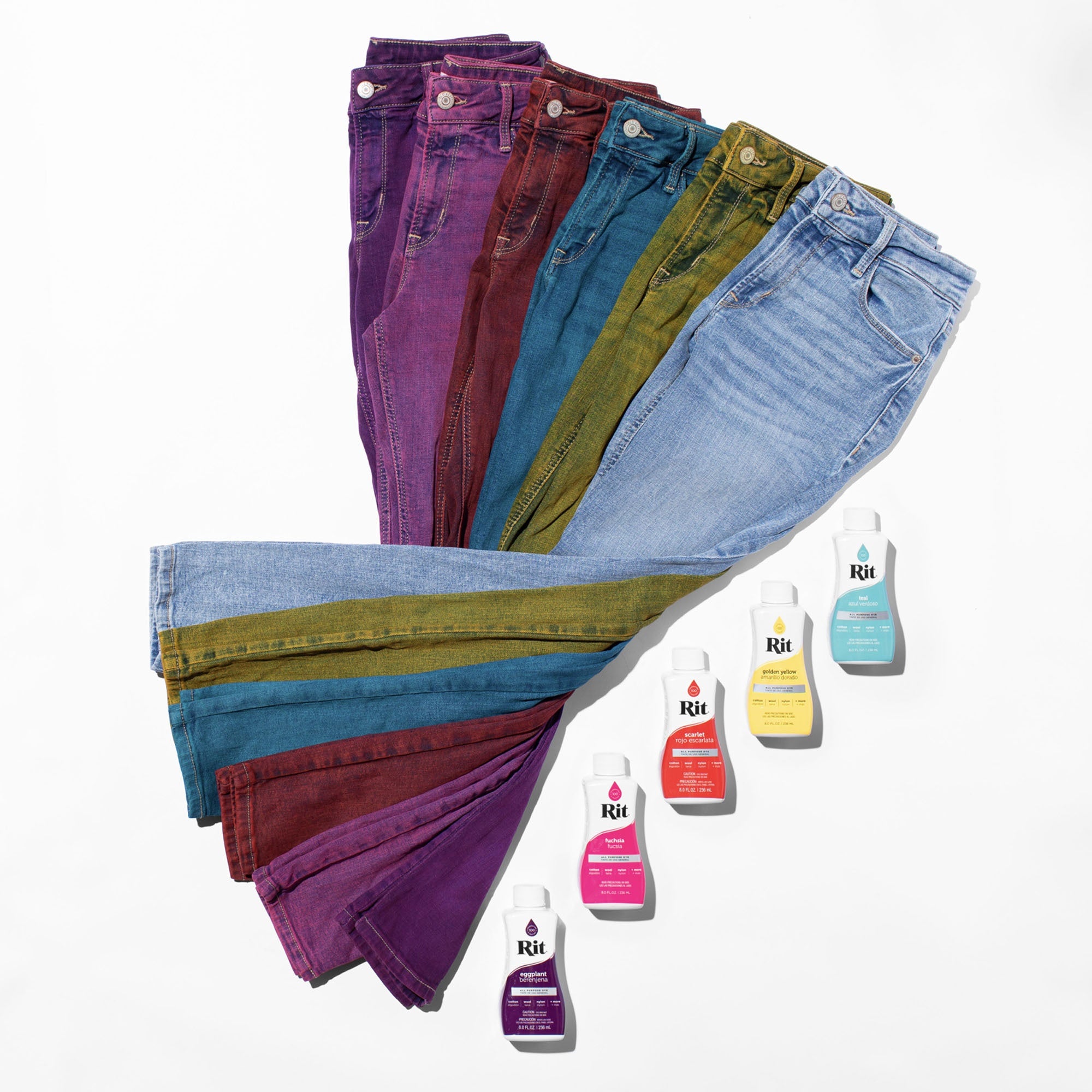 Rit Dye Liquid 8oz-Eggplant