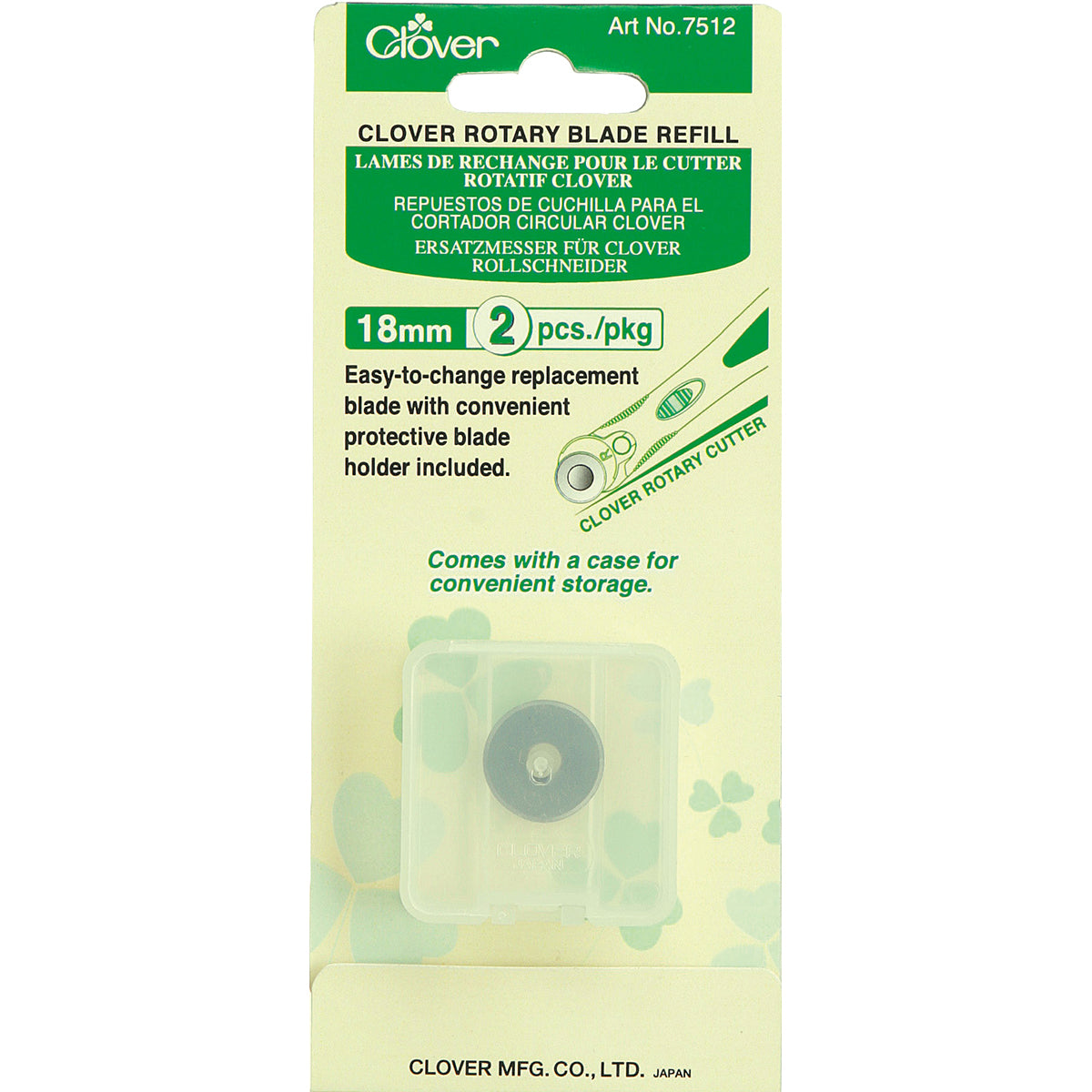 Rotary Blade Refills 18mm 2/Pkg