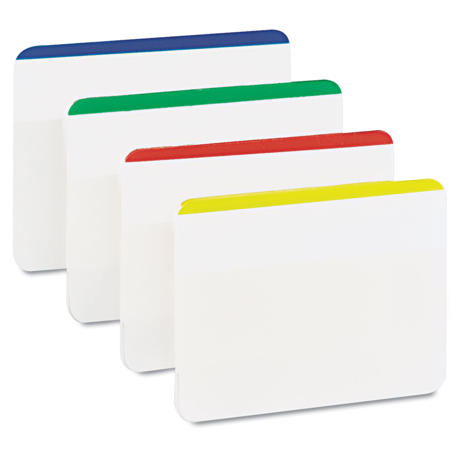 Post-It Durable Filing Tabs 2"X1.5" 24/Pkg Assorted Neon Colors