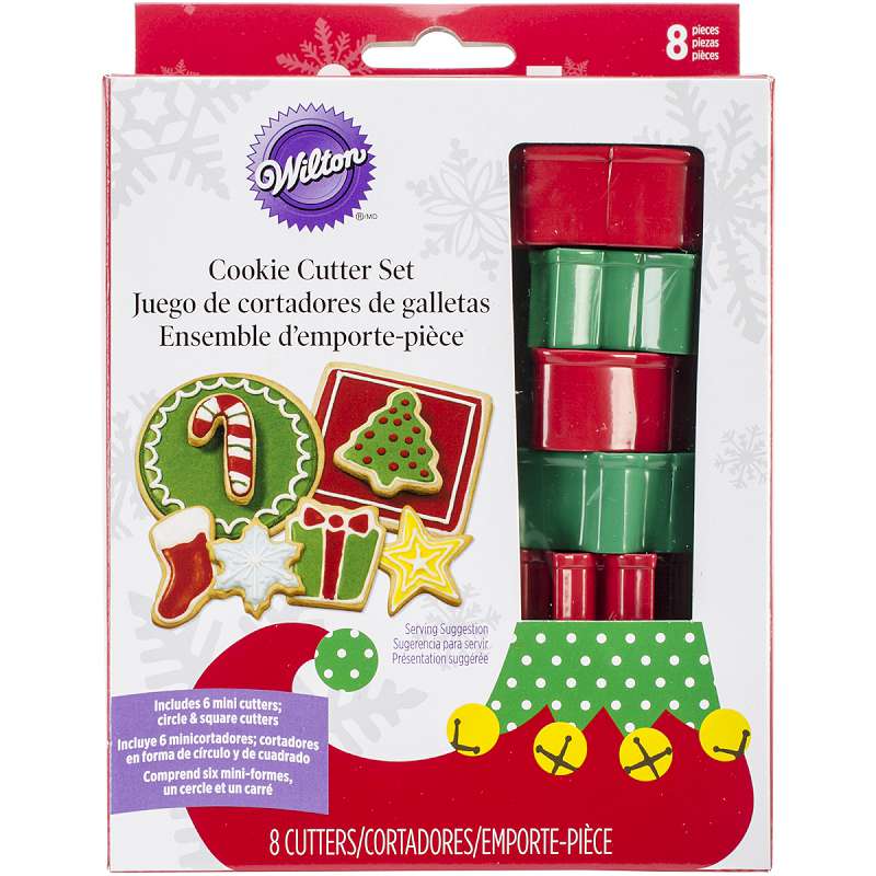 Metal Cookie Cutter Set 4/Pkg Gingerbread Mantel
