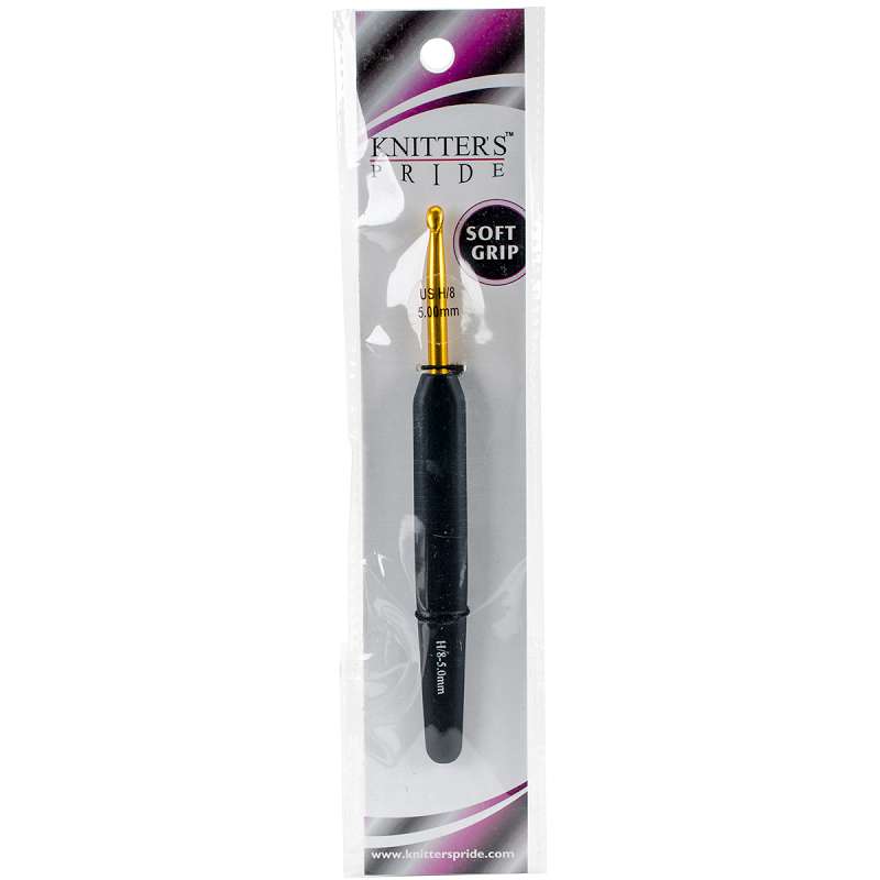 Aluminum Gold Crochet Hook Size H/5mm