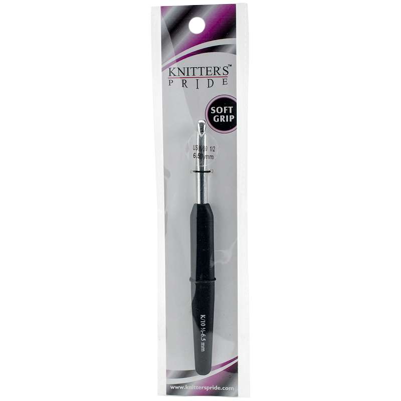 Aluminum Silver Crochet Hook Size K/6.5mm