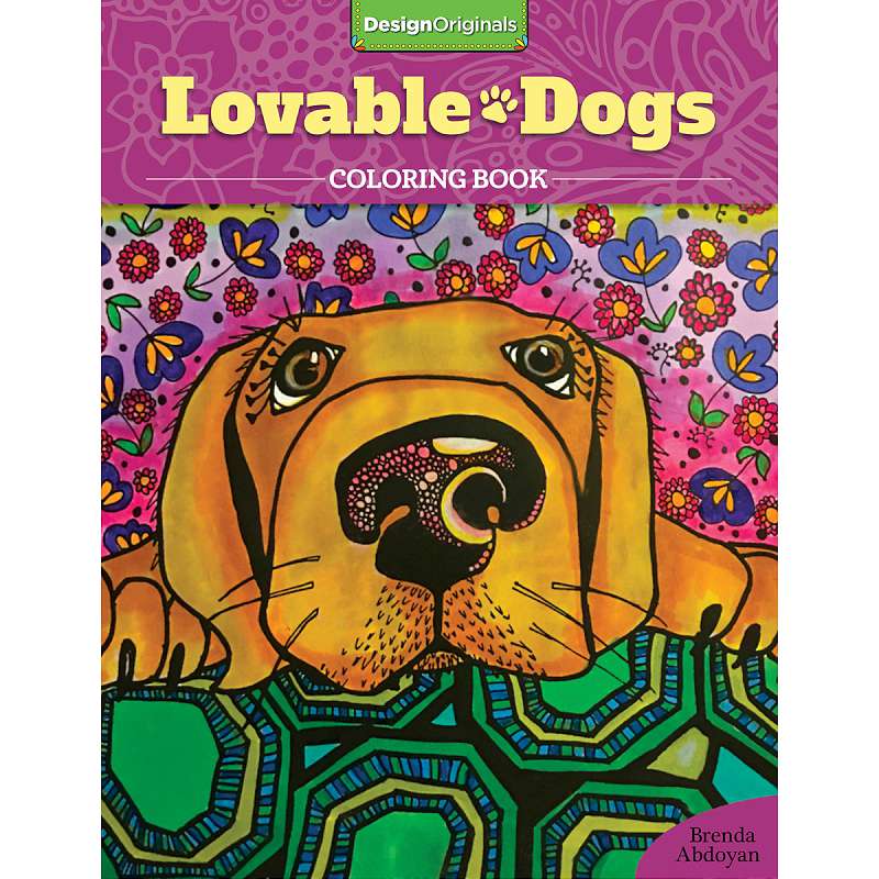 Design Originals Lovable Dogs Coloring