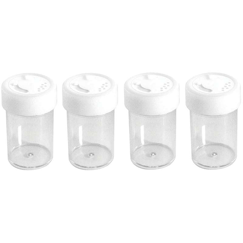 Glitter Shaker Jars 2" 4/Pkg Empty