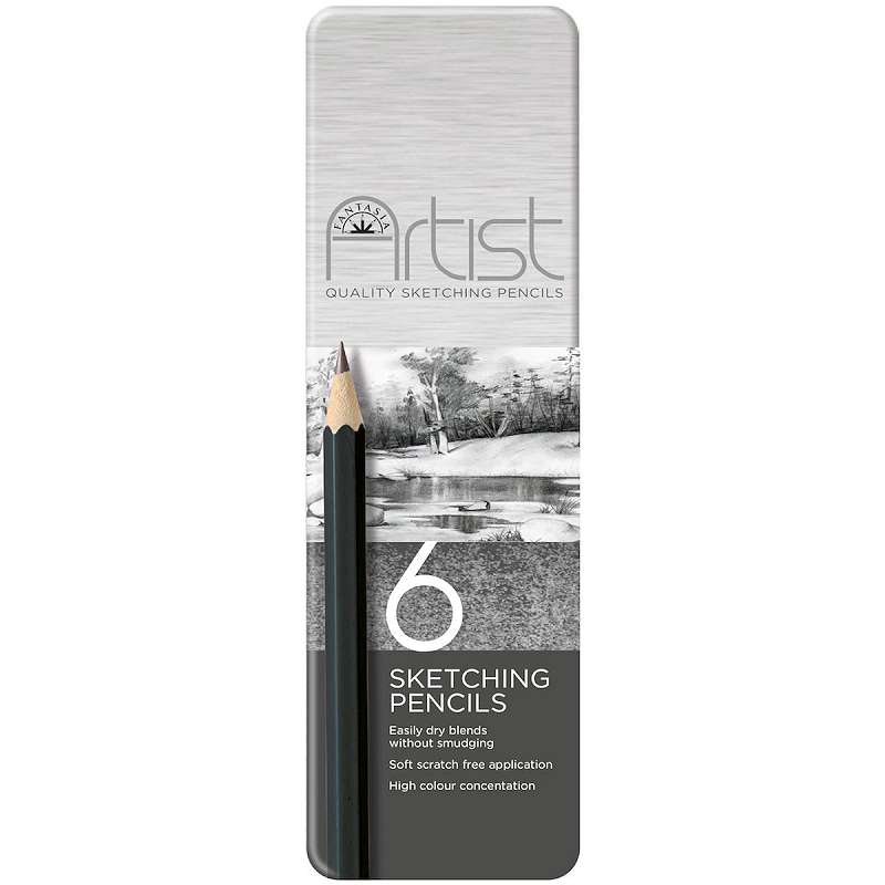 Fantasia Premium Sketch Pencil Set 6pc 