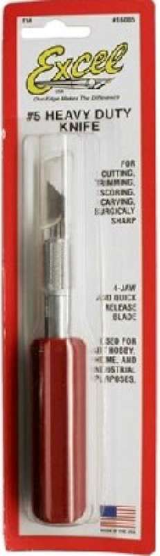 Hexagonal Plastic Handle #5 Knife w/Cap