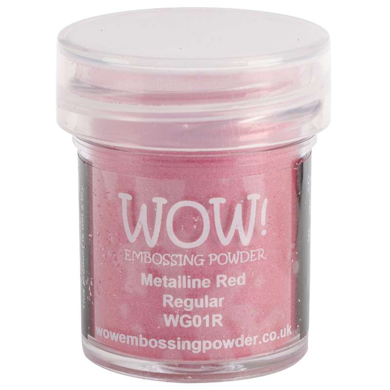 WOW! Embossing Powder 15ml Red Metalline