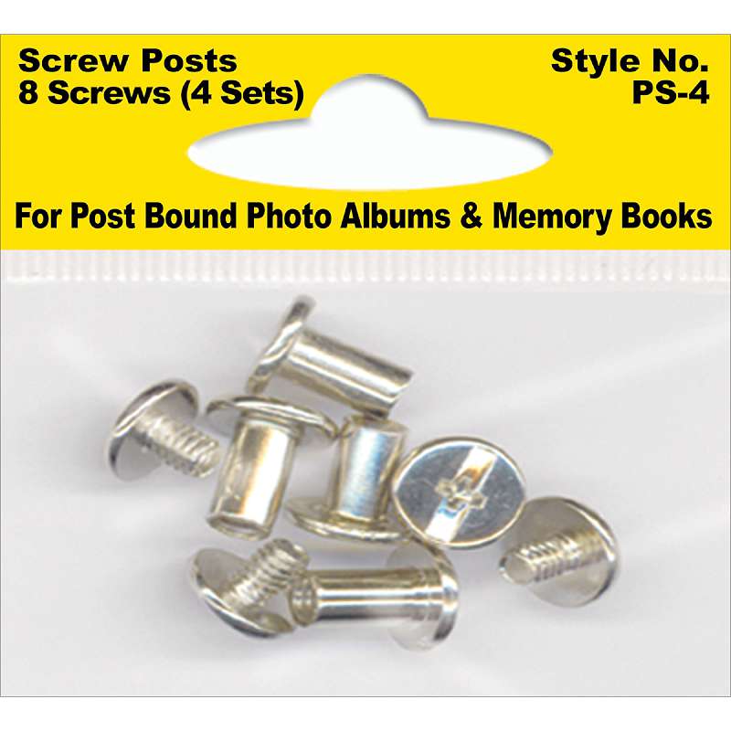 Pioneer Screw Post Extenders Male/Female End Post 8/Pkg  