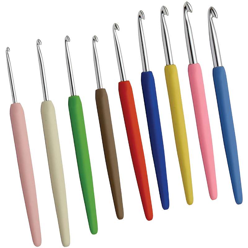 Waves Aluminum Crochet Hook M/9mm