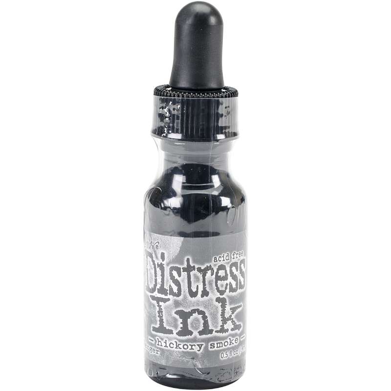 Distress Pad Re-Inker .5oz Hickory Smoke