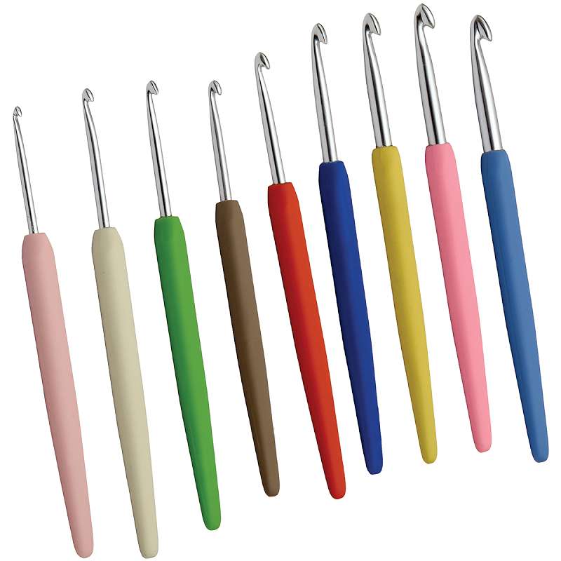 Waves Aluminum Crochet Hook 2.5mm