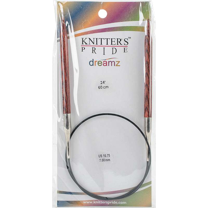 Dreamz Fixed Circular Needles 24" Size 10.75/7mm
