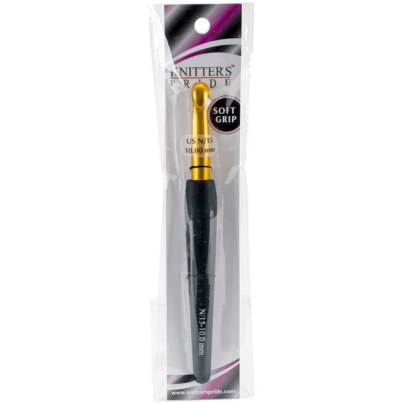 Aluminum Gold Crochet Hook N/10mm
