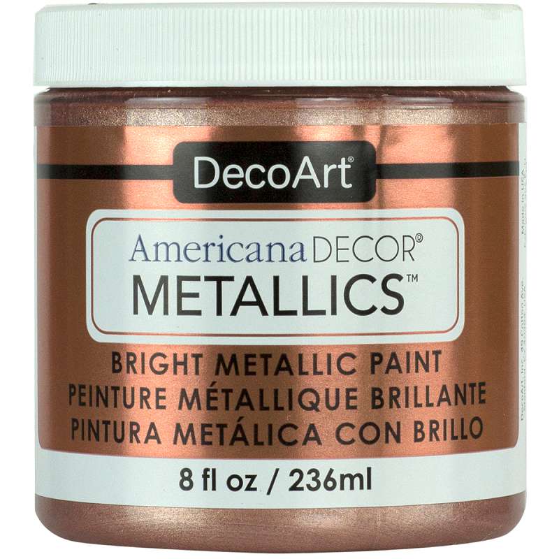 Americana Decor Metallics 8oz Rose Gold