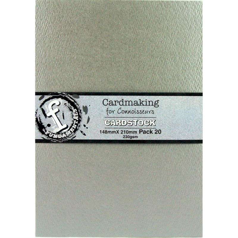 Fundamentals Cardmaking Unscored Cardstock 5.83"X8.27" 20/Pk Kraft