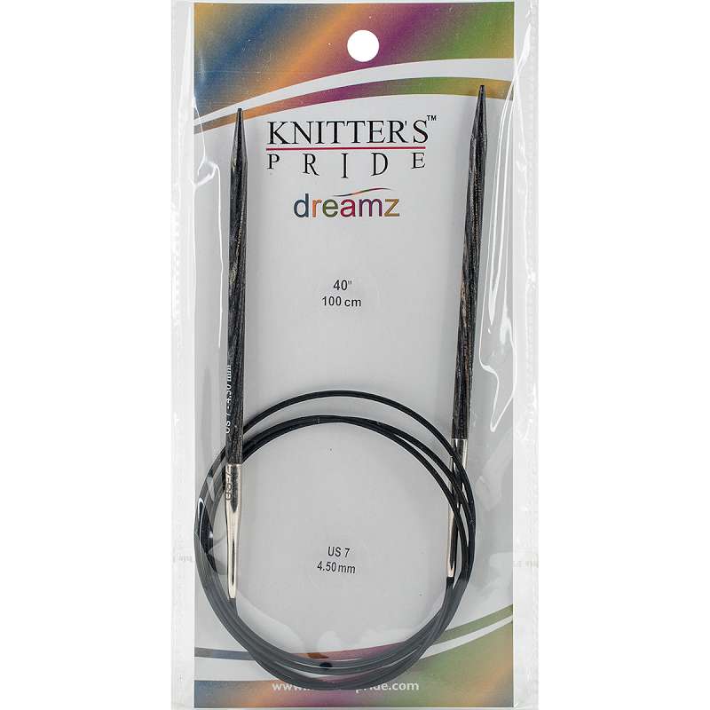 Dreamz Fixed Circular Needles 40" Size 7/4.5mm