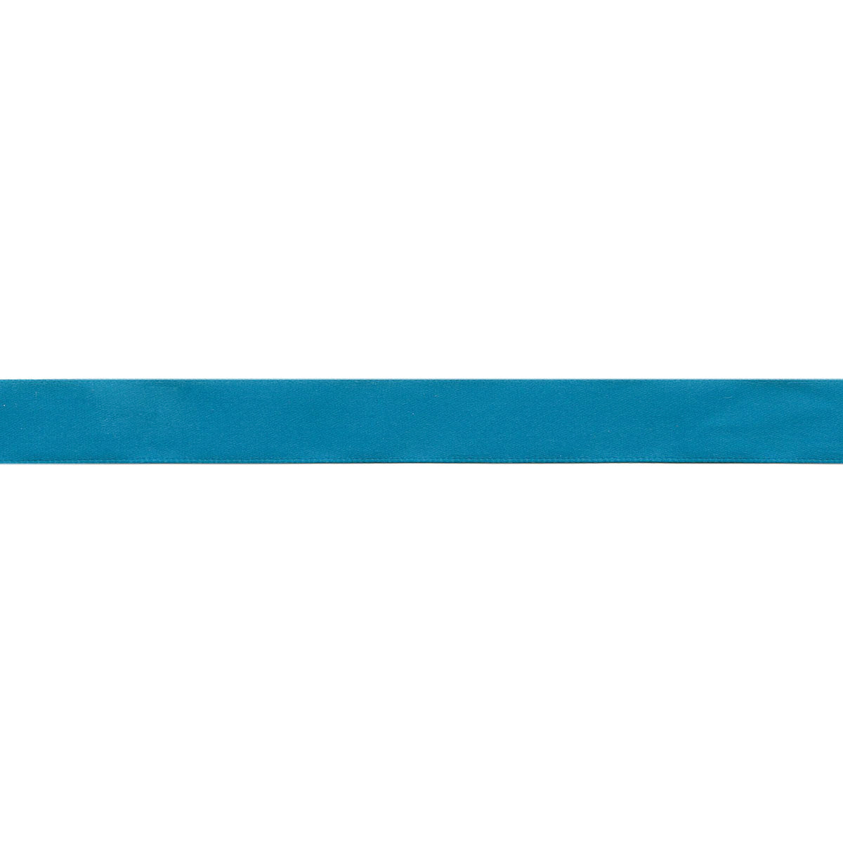 Single Face Satin Ribbon 5/8"X18' Tornado Blue