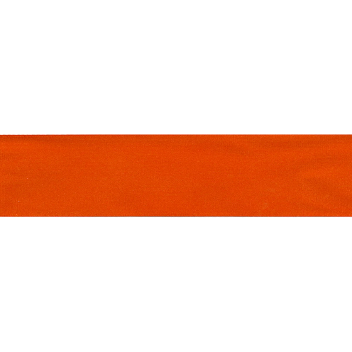 Single Face Satin Ribbon 1-1/2"X12' Torrid Orange