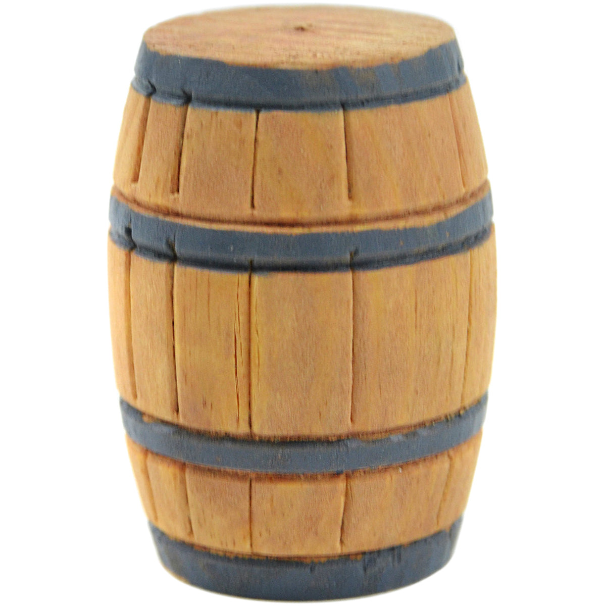Mini Garden Barrel 1.25"X2" Wood