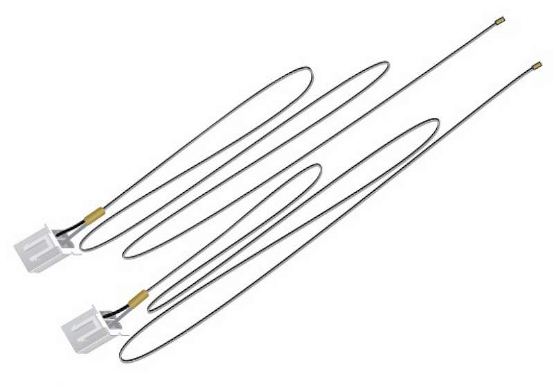 Just Plug: Warm White Nano LED Lights w/24” Cable (2)