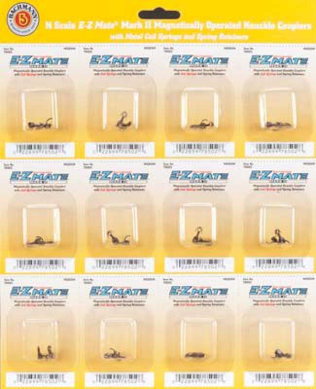 N Magnetically Operated Medium E-Z Mate Mark II Couplers (12pr/cd)