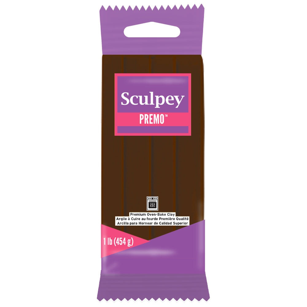 Premo Clay 1lb Burnt Umber