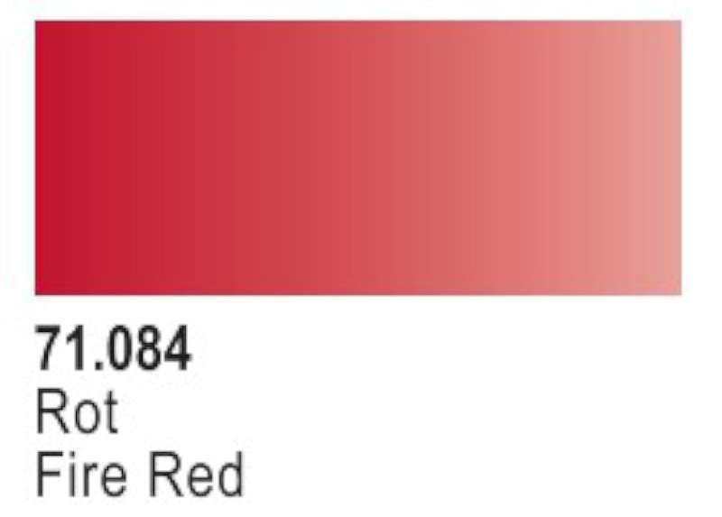 17ml Bottle Fire Red Model Air 