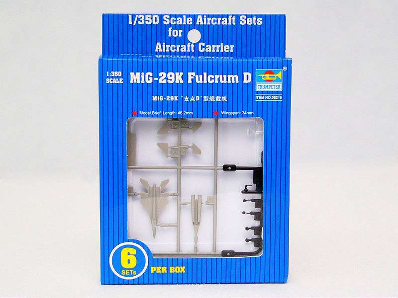 1/350 MiG29K Fulcrum D Aircraft Set for  Carrier Kuznetsov 