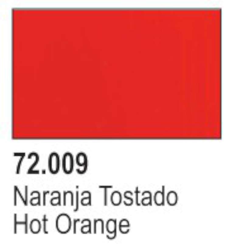 18ml Bottle Hot Orange Game Color 