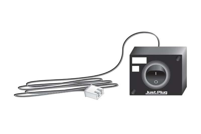 Just Plug: Auxiliary On/Off Switch w/48” Connecting Cable
