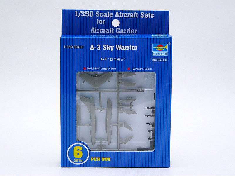 1/350 A3D Skywarrior Aircraft Set for USS Nimitz 
