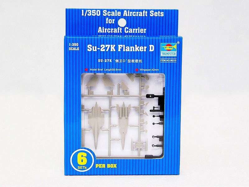 1/350 Su27K Flanker D Aircraft Set for Carrier Kuznetsov 