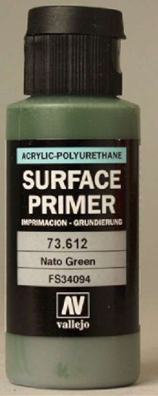 60ml Bottle NATO Green Surface Primer 