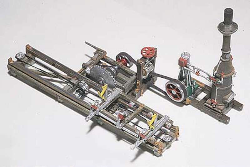 HO Scenic Detail Kit- Rural Sawmill